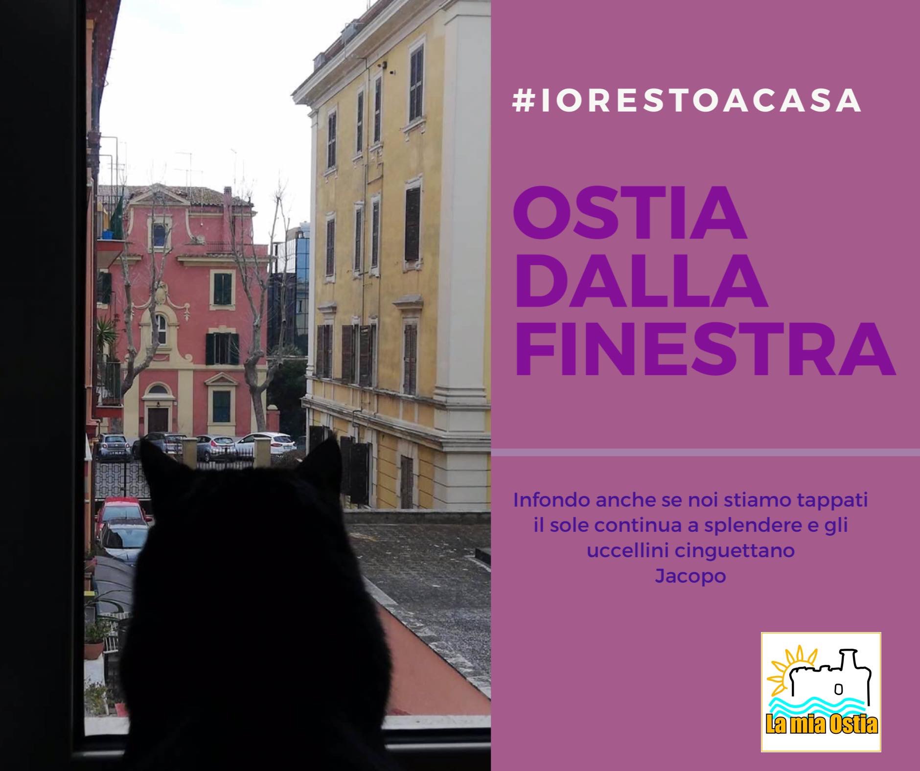 Ostia dalla finestra: mese di marzo